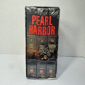 The History Channel Pearl Harbor Documentary Series VHS Box Set Vintage 2000 NEW